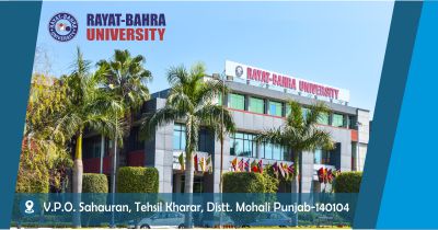 out side view of Rayat Bahra University